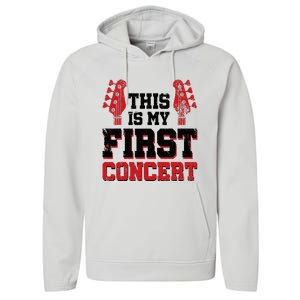 This Is My First Concert Performance Fleece Hoodie