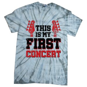 This Is My First Concert Tie-Dye T-Shirt