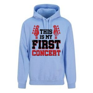 This Is My First Concert Unisex Surf Hoodie