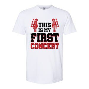 This Is My First Concert Softstyle CVC T-Shirt