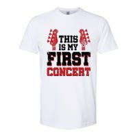 This Is My First Concert Softstyle CVC T-Shirt