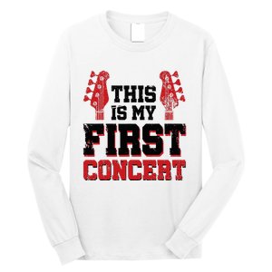 This Is My First Concert Long Sleeve Shirt