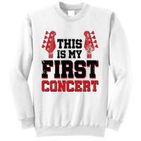 This Is My First Concert Sweatshirt