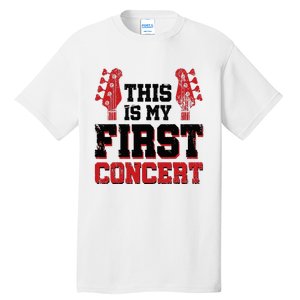 This Is My First Concert Tall T-Shirt