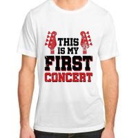 This Is My First Concert Adult ChromaSoft Performance T-Shirt