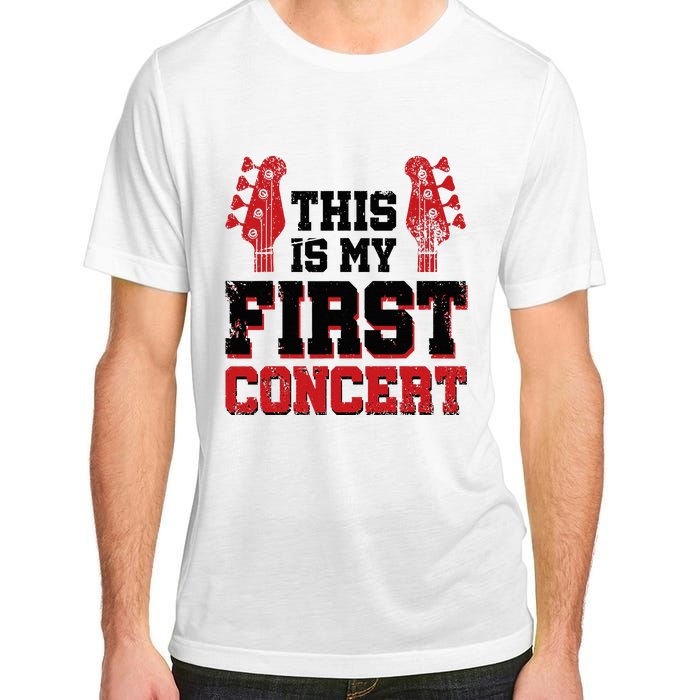 This Is My First Concert Adult ChromaSoft Performance T-Shirt