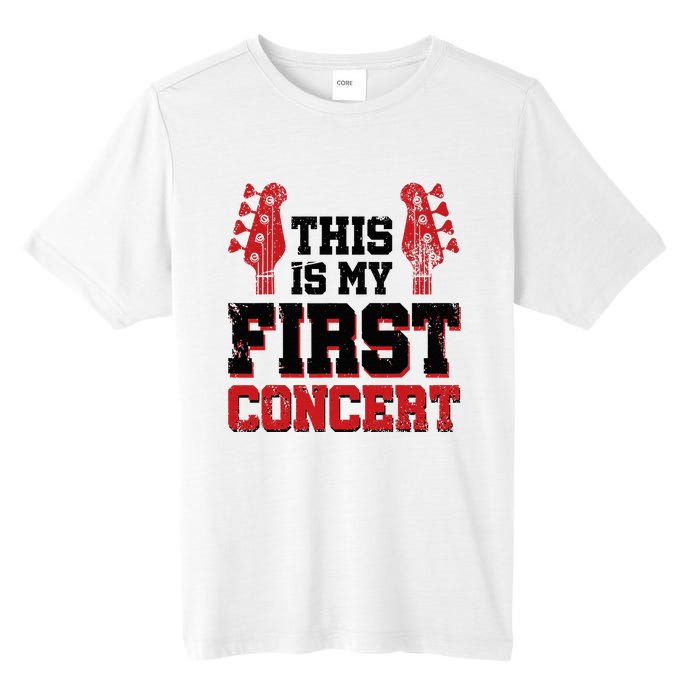 This Is My First Concert Tall Fusion ChromaSoft Performance T-Shirt