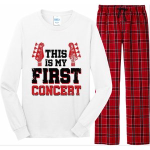 This Is My First Concert Long Sleeve Pajama Set