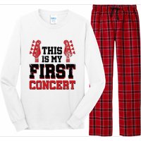 This Is My First Concert Long Sleeve Pajama Set