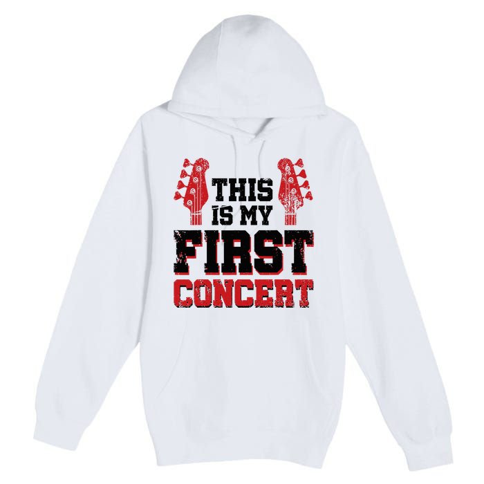 This Is My First Concert Premium Pullover Hoodie