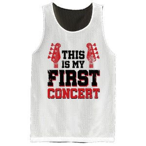 This Is My First Concert Mesh Reversible Basketball Jersey Tank