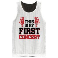 This Is My First Concert Mesh Reversible Basketball Jersey Tank