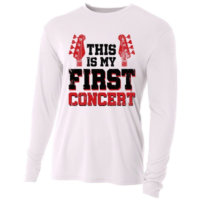 This Is My First Concert Cooling Performance Long Sleeve Crew