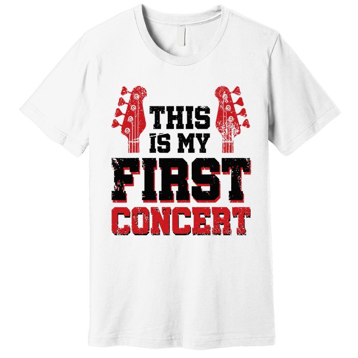 This Is My First Concert Premium T-Shirt