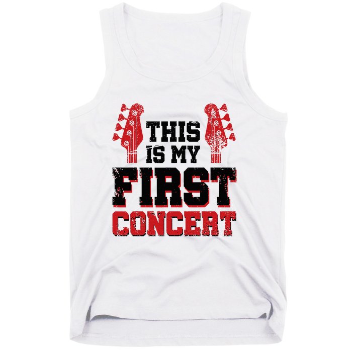 This Is My First Concert Tank Top