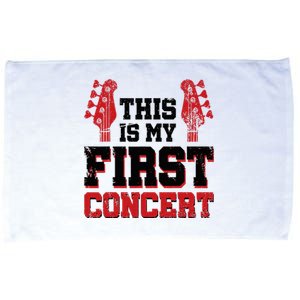 This Is My First Concert Microfiber Hand Towel