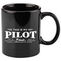 This Is My Pilot Funny Aviation Flying Cute Gift 11oz C Handle Ceramic Mug