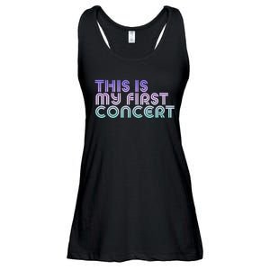 This Is My First Concert Ladies Essential Flowy Tank