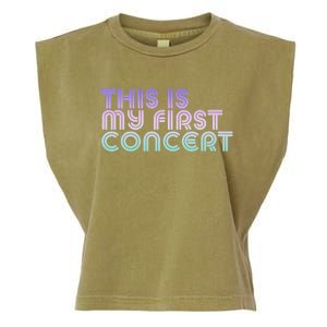 This Is My First Concert Garment-Dyed Women's Muscle Tee