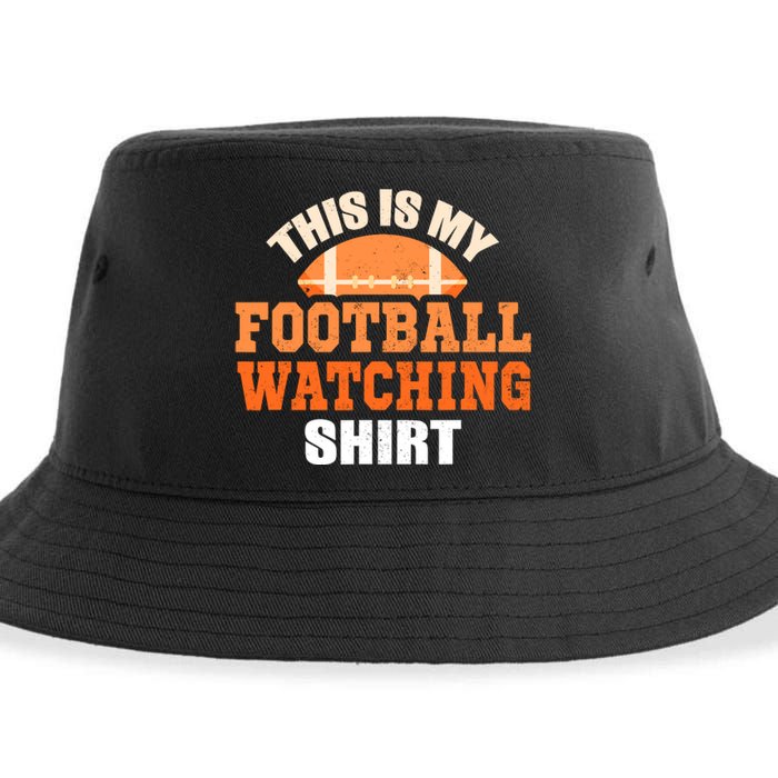 This Is My Watching Football Sustainable Bucket Hat