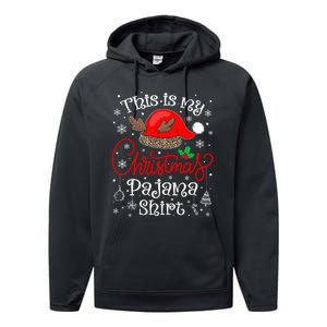 This Is My Christmas Pajama Xmas Matching Family Christmas Performance Fleece Hoodie