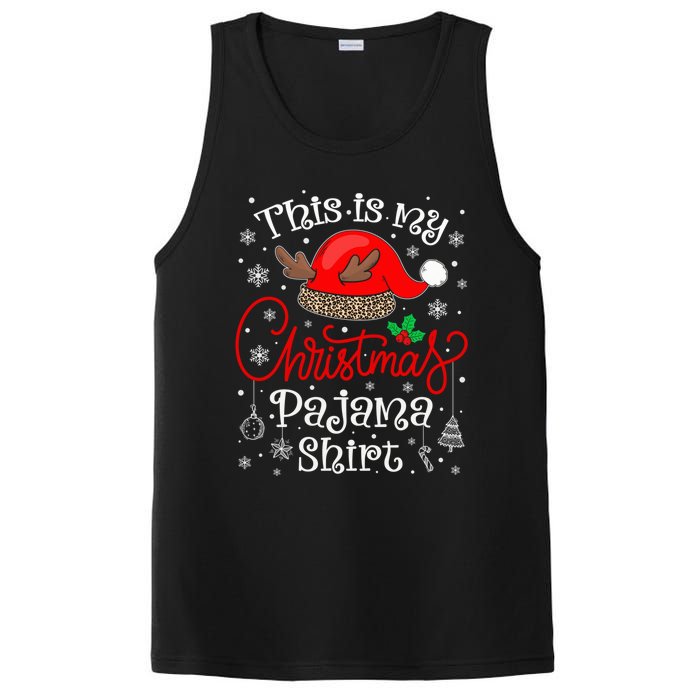 This Is My Christmas Pajama Xmas Matching Family Christmas PosiCharge Competitor Tank