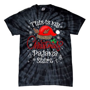 This Is My Christmas Pajama Xmas Matching Family Christmas Tie-Dye T-Shirt