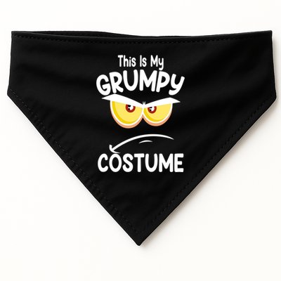 This Is My Grumpy Costume Funny Halloween USA-Made Doggie Bandana