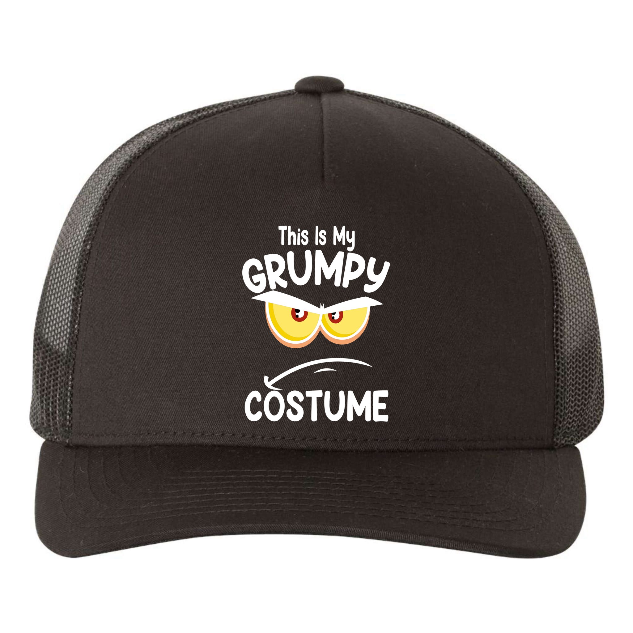This Is My Grumpy Costume Funny Halloween Yupoong Adult 5-Panel Trucker Hat