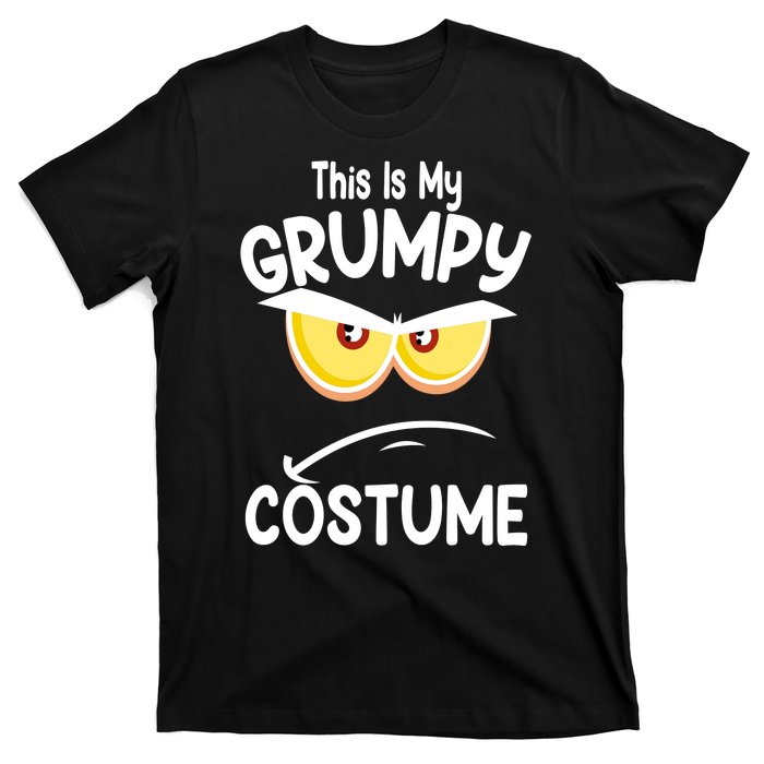 This Is My Grumpy Costume Funny Halloween T-Shirt