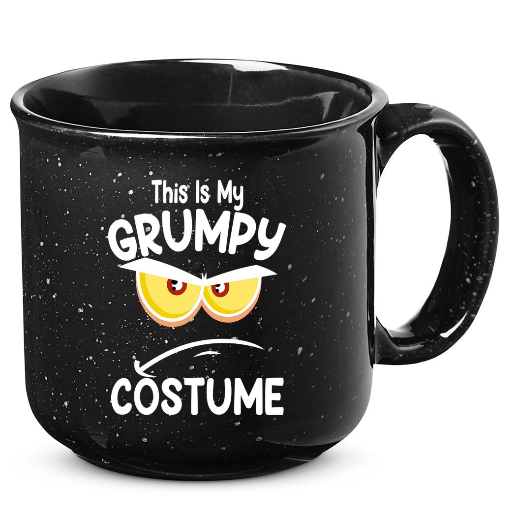This Is My Grumpy Costume Funny Halloween 15oz Campfire Ceramic Mug