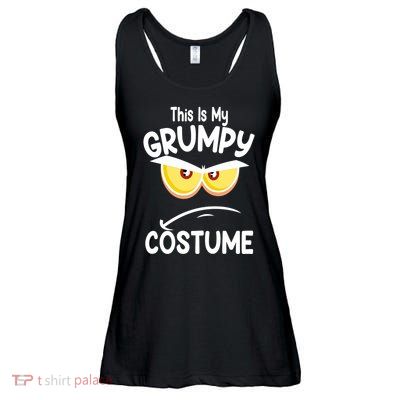 This Is My Grumpy Costume Funny Halloween Ladies Essential Flowy Tank