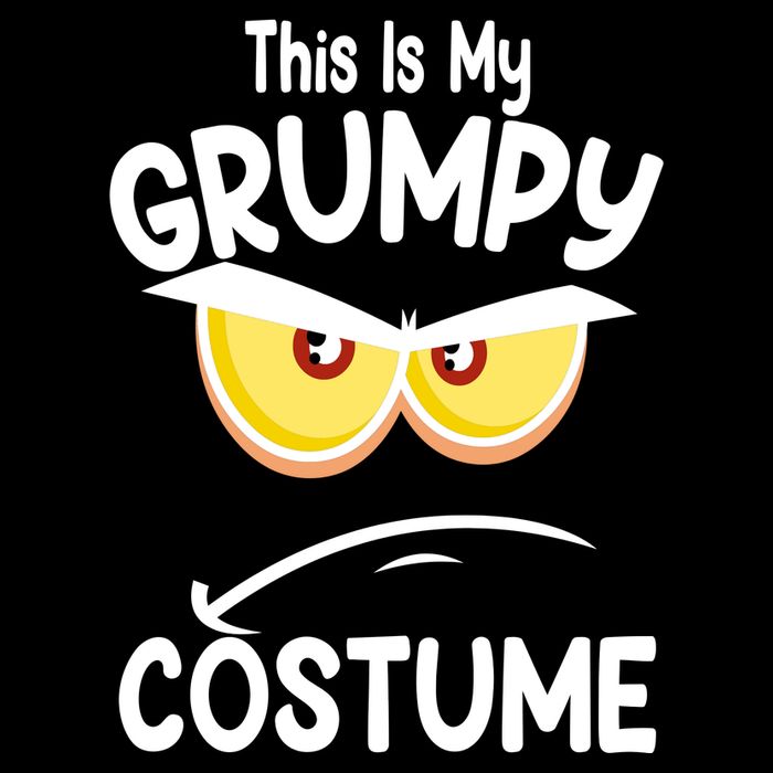 This Is My Grumpy Costume Funny Halloween 16 in Basic Backpack