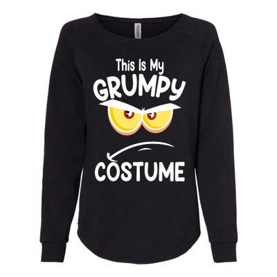 This Is My Grumpy Costume Funny Halloween Womens California Wash Sweatshirt