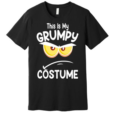 This Is My Grumpy Costume Funny Halloween Premium T-Shirt