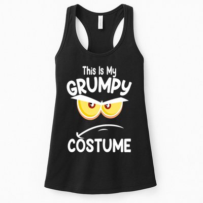 This Is My Grumpy Costume Funny Halloween Womens Tank Top
