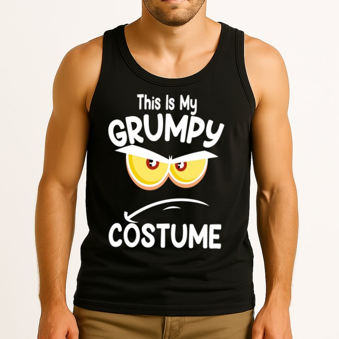 This Is My Grumpy Costume Funny Halloween Tank Top