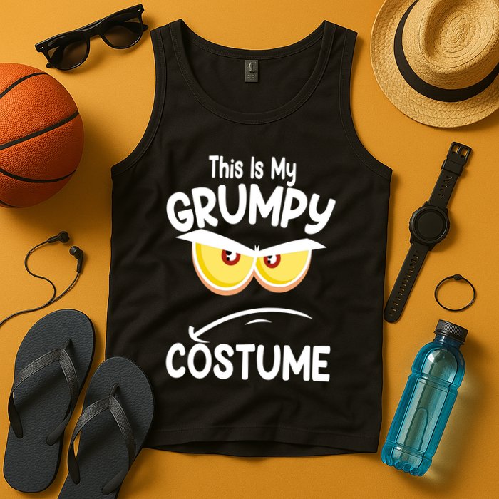 This Is My Grumpy Costume Funny Halloween Tank Top