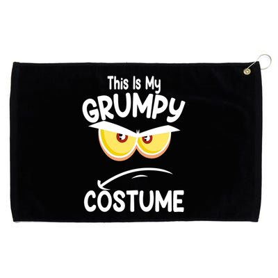 This Is My Grumpy Costume Funny Halloween Grommeted Golf Towel