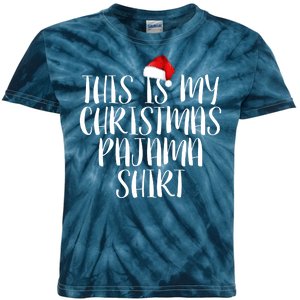 This Is My Christmas Pajama Shirt Kids Tie-Dye T-Shirt