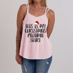 This Is My Christmas Pajama Shirt Women's Strappy Tank