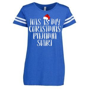 This Is My Christmas Pajama Shirt Enza Ladies Jersey Football T-Shirt