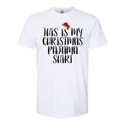 This Is My Christmas Pajama Shirt Softstyle CVC T-Shirt