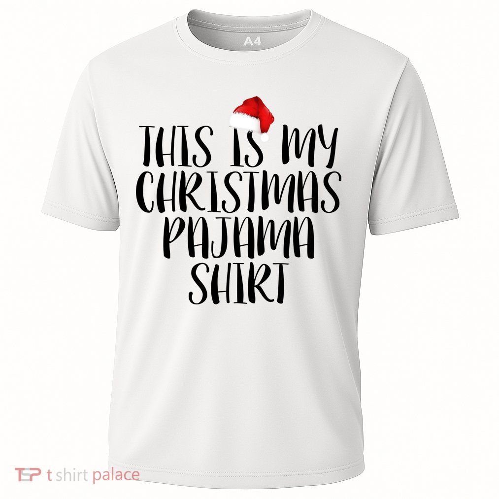 This Is My Christmas Pajama Shirt Performance Shirt