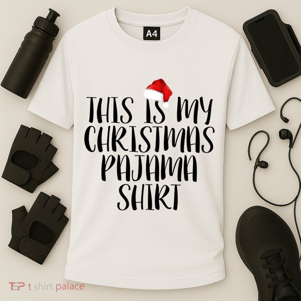 This Is My Christmas Pajama Shirt Performance Shirt
