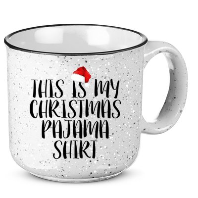 This Is My Christmas Pajama Shirt 15oz Campfire Ceramic Mug