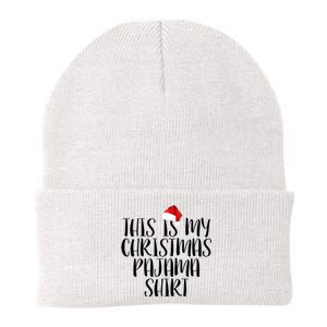 This Is My Christmas Pajama Shirt Knit Cap Winter Beanie