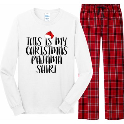 This Is My Christmas Pajama Shirt Long Sleeve Pajama Set