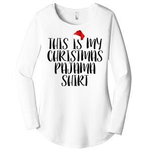 This Is My Christmas Pajama Shirt Women's Perfect Tri Tunic Long Sleeve Shirt