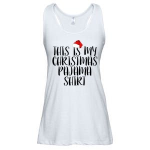 This Is My Christmas Pajama Shirt Ladies Essential Flowy Tank